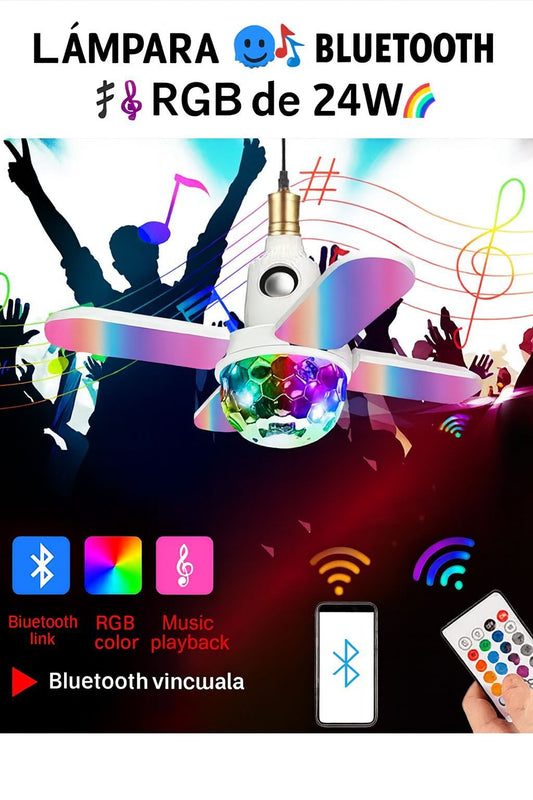 Bombillo LÁMPARA MUSICAL BLUETOOTH RGB